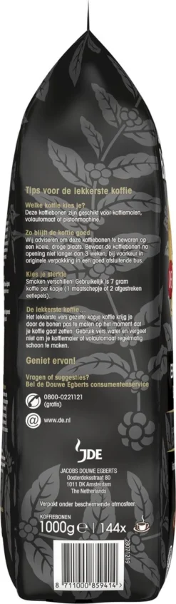 Douwe Egberts Espresso Koffiebonen - 4 X 1000 Gram - Extra Grote Verpakking -Drank Winkel 350x1200 1