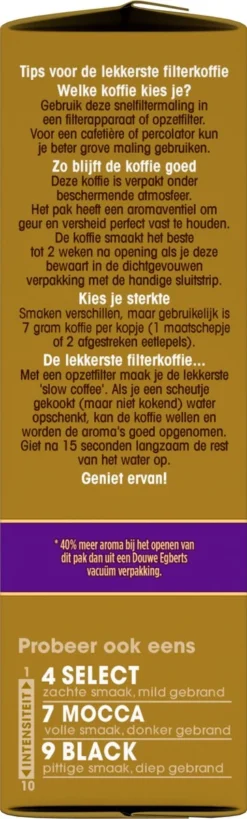 Douwe Egberts Excellent - Filterkoffie - 12 X 250 Gram -Drank Winkel 362x1200 1