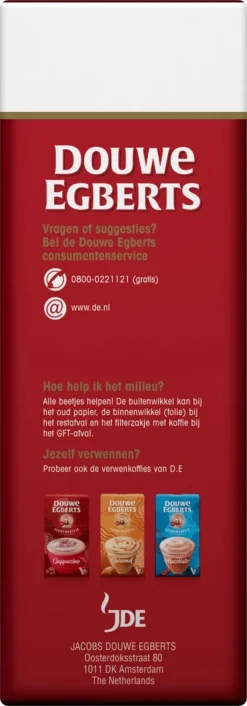 Douwe Egberts Aroma Rood Filterkoffie - 6 X 500 Gram -Drank Winkel 420x1200 3