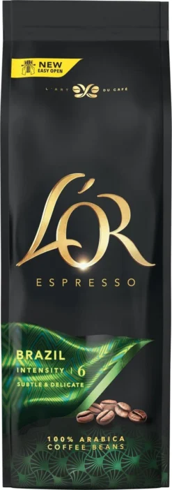 L'OR Espresso Origins Brazil Koffiebonen (6) - 4 X 500 Gram 14 L'OR Espresso Origins Brazil Koffiebonen (6) - 4 X 500 Gram -Drank Winkel 422x1200
