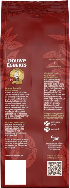 Douwe Egberts Aroma Rood Koffiebonen - 6 X 500 Gram 12 Douwe Egberts Aroma Rood Koffiebonen - 6 X 500 Gram -Drank Winkel 452x1200