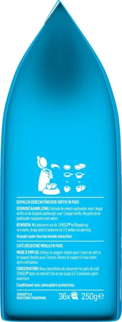 Senseo Decaf Koffiepads - 5/9 Intensiteit - 10 X 36 Pads -Drank Winkel 454x1200 6