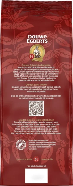 Douwe Egberts Aroma Rood Koffiebonen - 4 X 1000 Gram - Extra Grote Verpakking -Drank Winkel 472x1200 1
