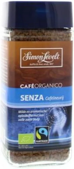 Simon Lévelt | Cafeïnevrije Oploskoffie Premium Organic Coffee - 100g 6 Simon Lévelt | Cafeïnevrije Oploskoffie Premium Organic Coffee - 100g -Drank Winkel 530x1200 1