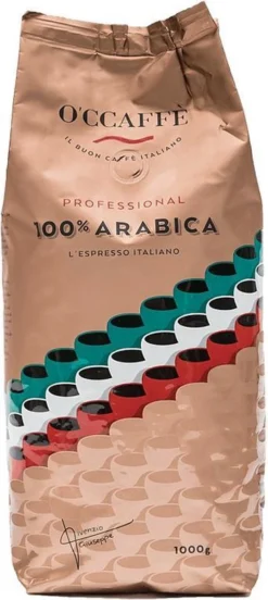 O'ccaffè - Premium Italiaanse Koffiebonen | Professional | Proefpakket XXL | 5 X 1kg | Barista Kwaliteit -Drank Winkel 537x1200