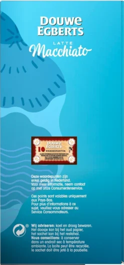 Douwe Egberts Verwenkoffie Latte Macchiato Oploskoffie - 5 X 8 Zakjes -Drank Winkel 560x1200 2