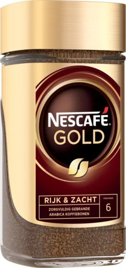 Nescafé Gold Oploskoffie - 6 Potten à 200 Gram -Drank Winkel 564x1200 1