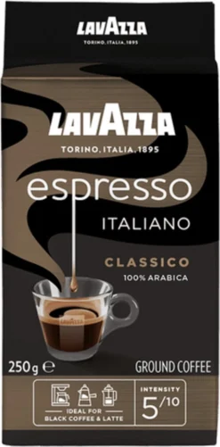 Lavazza Espresso Italiano Classico Gemalen / Filterkoffie - 8 X 250 Gram -Drank Winkel 592x1200 1