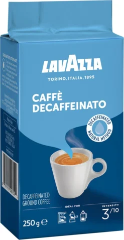Lavazza Caffe Decaffeinato Filterkoffie - 250 Gram X8 11 Lavazza Caffe Decaffeinato Filterkoffie - 250 Gram X8 -Drank Winkel 620x1200 1