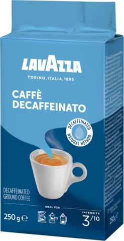 Lavazza Caffe Decaffeinato Filterkoffie - 250 Gram X8 10 Lavazza Caffe Decaffeinato Filterkoffie - 250 Gram X8 -Drank Winkel 620x1200