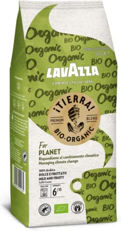 Lavazza Tierra For Planet Biologische Koffiebonen - 500 Gram X4 -Drank Winkel 630x1200
