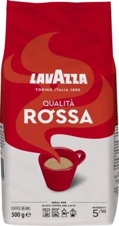 Lavazza Qualita Rossa Koffiebonen - 500 Gram X2 -Drank Winkel 634x1200