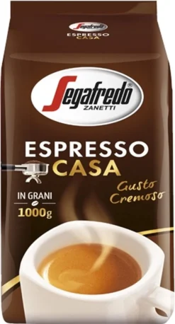 Segafredo Espresso Casa Koffiebonen - 1 Kg -Drank Winkel 647x1200