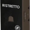 100 Capsules Epic Coffee - Ristretto - Nespresso® Compatible Aluminium Capsules - RFA Keurmerk - Doos 100 Stuks
