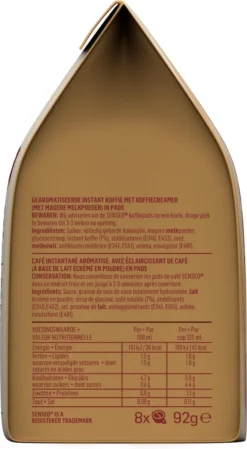 Senseo Café Latte Koffiepads - 2/9 Intensiteit - 4 X 8 Pads 16 Senseo Café Latte Koffiepads - 2/9 Intensiteit - 4 X 8 Pads -Drank Winkel 660x1200 1