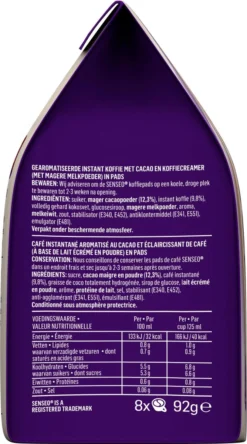 Senseo Cappuccino Choco Koffiepads - 2/9 Intensiteit - 4 X 8 Pads 14 Senseo Cappuccino Choco Koffiepads - 2/9 Intensiteit - 4 X 8 Pads -Drank Winkel 668x1200 2