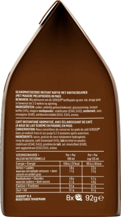 Senseo Cappuccino Koffiepads - 2/9 Intensiteit - 10 X 8 Pads 16 Senseo Cappuccino Koffiepads - 2/9 Intensiteit - 10 X 8 Pads -Drank Winkel 668x1200 5