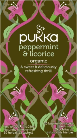 Pukka Thee Peppermint Licorice