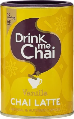 Drink Me Chai - Chai Latte VANILLA, Bus 250 Gram
