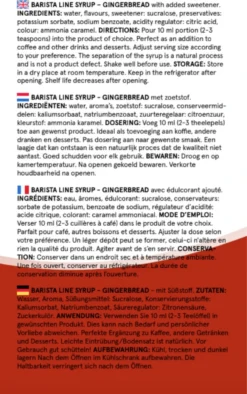 Fitcy | Koffiesiroop | Gingerbread | Barista Syrup | Zero | Vegan | Vetvrij | Suikervrij | Keto-vriendelijk | Koffie | Siroop | MET DOSEERPOMP | 1L 7 Fitcy | Koffiesiroop | Gingerbread | Barista Syrup | Zero | Vegan | Vetvrij | Suikervrij | Keto-vriendelijk | Koffie | Siroop | MET DOSEERPOMP | 1L -Drank Winkel 752x1200