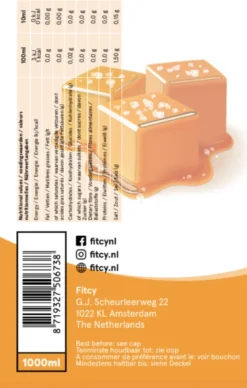 Fitcy | Koffiesiroop | Salted Caramel | Barista Syrup | Zero | Vegan | Vetvrij | Suikervrij | Keto-vriendelijk | Koffie | Siroop | MET DOSEERPOMP | 1L 8 Fitcy | Koffiesiroop | Salted Caramel | Barista Syrup | Zero | Vegan | Vetvrij | Suikervrij | Keto-vriendelijk | Koffie | Siroop | MET DOSEERPOMP | 1L -Drank Winkel 764x1200