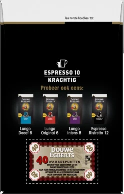 Douwe Egberts Espresso Krachtig (10) - 5 X 40 Koffiecups -Drank Winkel 766x1200 2