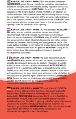 Fitcy | Koffiesiroop | Amaretto | Barista Syrup | Zero | Vegan | Vetvrij | Suikervrij | Keto-vriendelijk | Koffie | Siroop | MET DOSEERPOMP | 1L 9 Fitcy | Koffiesiroop | Amaretto | Barista Syrup | Zero | Vegan | Vetvrij | Suikervrij | Keto-vriendelijk | Koffie | Siroop | MET DOSEERPOMP | 1L -Drank Winkel 770x1200 2