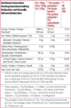 CHALO Prijswinnende Masala Chai Latte - Indische Vegan Chai - Zwarte Assam Thee - 25 Porties/ 300GR -Drank Winkel 796x1200 3