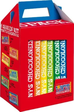 Tony's Chocolonely Rainbowpack Chocolade Cadeau Repen - Kerst En Sint Geschenk - 6 X 180 Gram -Drank Winkel 800x1200 11