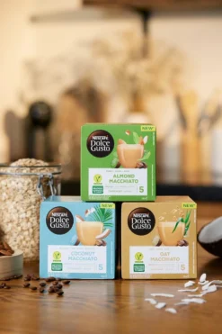 Nescafé Dolce Gusto Almond Macchiato Capsules - Vegan Koffie - 36 Koffiecups -Drank Winkel 800x1200 2