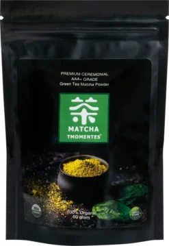 TMomentes® PREMIUM CEREMONIAL MATCHA Thee - Matcha Poeder - Ceremoniële Matcha Thee - 100% Organisch Gecertificeerd - 60 Gram - AAA+ Gradering -Drank Winkel 825x1200 1
