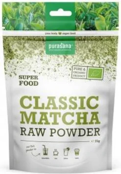 Purasana Matcha Classic Raw Powder 75 Gram -Drank Winkel 830x1200