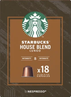 Starbucks By Nespresso Capsules Medium House Blend - 7 Doosjes à 18 Koffiecups -Drank Winkel 884x1200