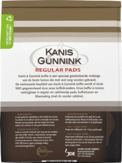Kanis & Gunnink Regular Koffiepads - 10 X 36 Pads 6 Kanis & Gunnink Regular Koffiepads - 10 X 36 Pads -Drank Winkel 895x1200 1