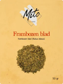 Mito Tea & Herbs - Frambozenblad Thee - Losse Thee - Rijk Aan Ijzer - Vruchtenthee - 50 Gram -Drank Winkel 897x1200 2