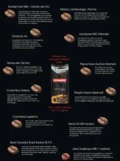 Catunambú Predilect Koffiebonen 1 Kilo - Premium Kwaliteit - Horecakoffie Voor Thuis - Ultiem Koffiegenot -Drank Winkel 897x1200