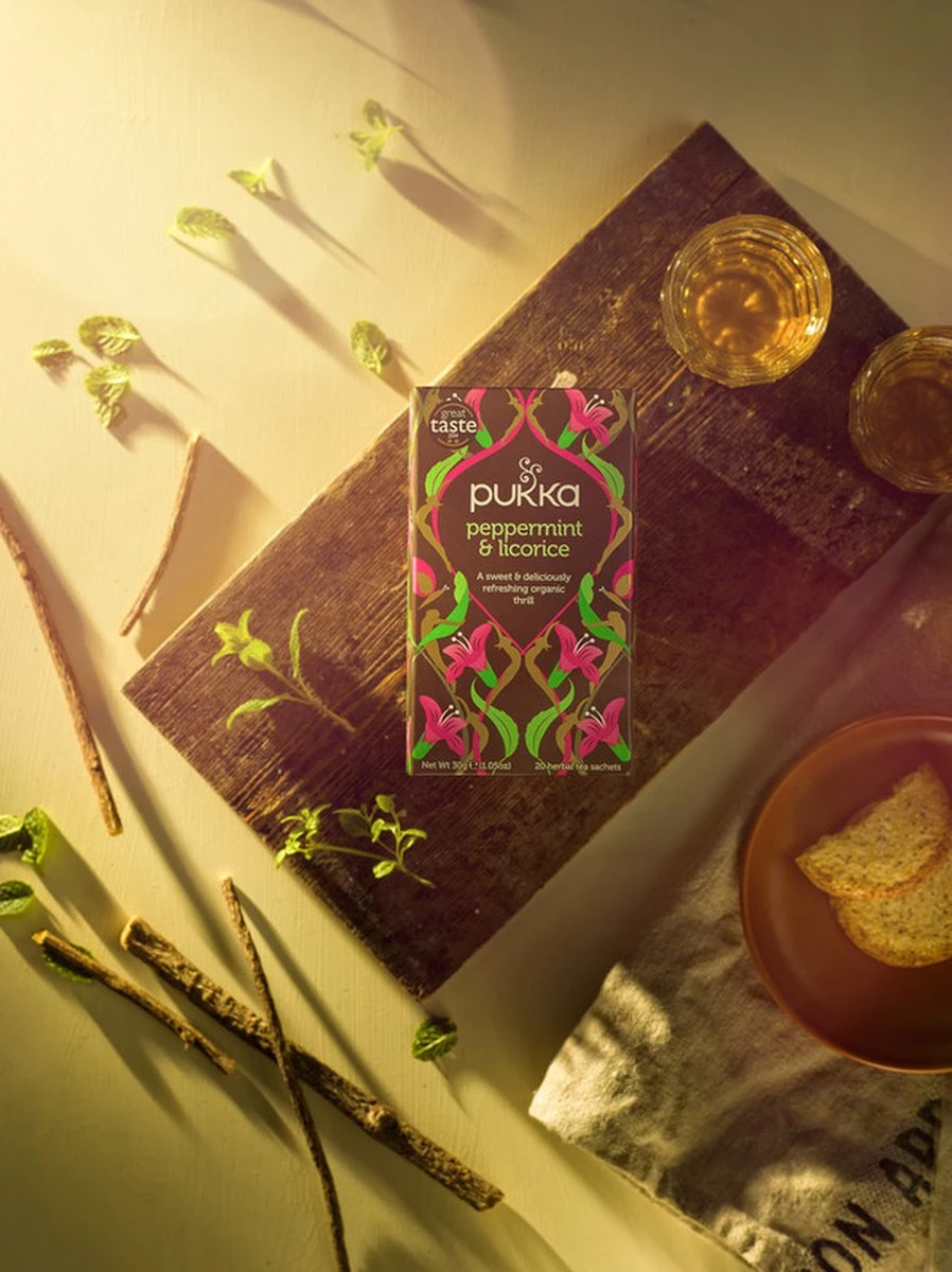 Pukka Thee Peppermint Licorice 4 Pukka Thee Peppermint Licorice - Afbeelding 4