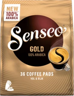 Senseo Gold Koffiepads - 5/9 Intensiteit - 10 X 36 Pads -Drank Winkel 925x1200