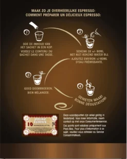 Douwe Egberts Espresso Sticks Oploskoffie - 6 X 25 Zakjes -Drank Winkel 957x1200