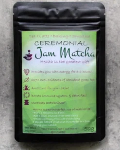 Biologische Matcha Poeder 50 Gram - CEREMONIAL GRADE - JamMatcha Groene Thee - Matcha Thee -Drank Winkel 962x1200 3