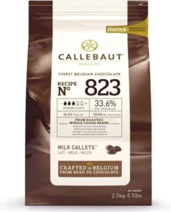 Callebaut Chocolade Callets -Melk- 2,5 Kg (33,6%)