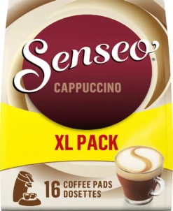 Senseo Cappuccino Koffiepads - 2/9 Intensiteit - 4 X 16 Pads - Voordeelverpakking -Drank Winkel 981x1200 1