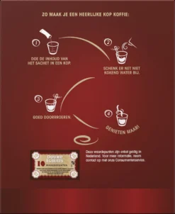 Douwe Egberts Aroma Rood Sticks Oploskoffie - 6 X 25 Zakjes 9 Douwe Egberts Aroma Rood Sticks Oploskoffie - 6 X 25 Zakjes -Drank Winkel 981x1200 2