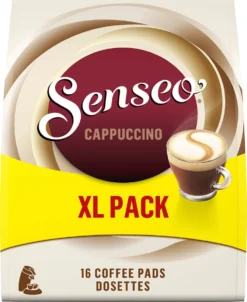 Senseo Cappuccino Koffiepads - 2/9 Intensiteit - 4 X 16 Pads - Voordeelverpakking -Drank Winkel 982x1200 1